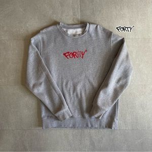 Gray 'City' Crewneck by Forty°
